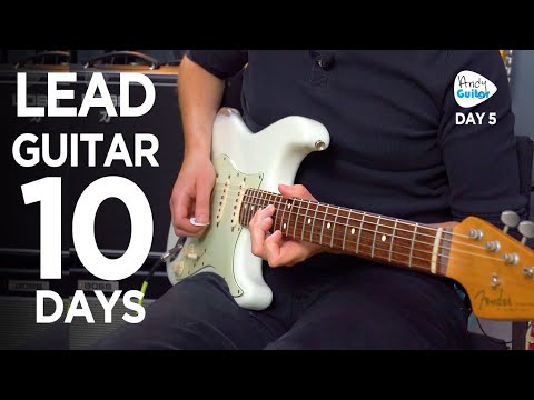 Lead Guitar Lesson 5 - Improve Your PICKING HAND (Free 10 Day Course)