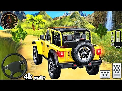 4×4 TURBO JEEP RACING MANIA _ Android gameplay _ forest off-road driving