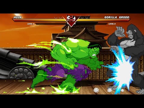 Hulk vs Gorilla Grodd - High level insane fight !