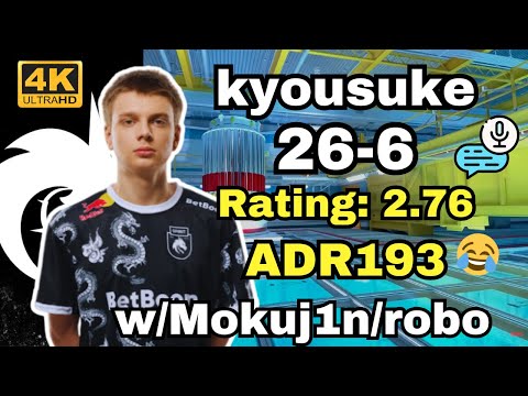 🔥ADR193 kyousuke (26-6) (nuke) | FACEIT Ranked | Oct 24, 2024 #cs2 #pov