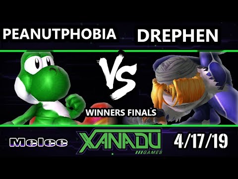 S@X 298 SSBM - Peanutphobia (Yoshi) Vs. Drephen (Sheik) - Smash Melee Winners Finals