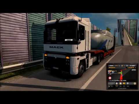 Euro Truck SImulator 2 #014 Renault Magnum Integral 560 Mack V8 EE9 [1.28]