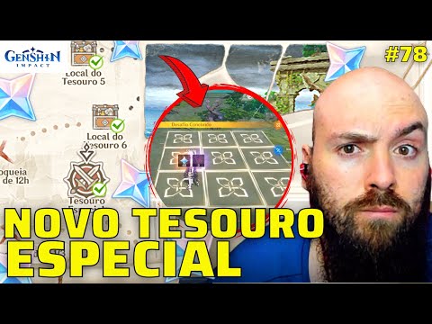 GUIA CAÇA AOS TESOUROS! NOVO TESOURO ESPECIAL [PART 3] - GENSHIN IMPACT