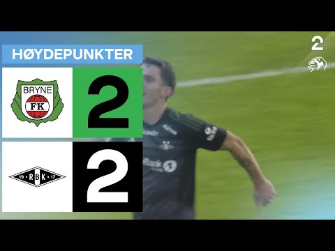Bryne 2 - 2 Rosenborg - Høydepunkter