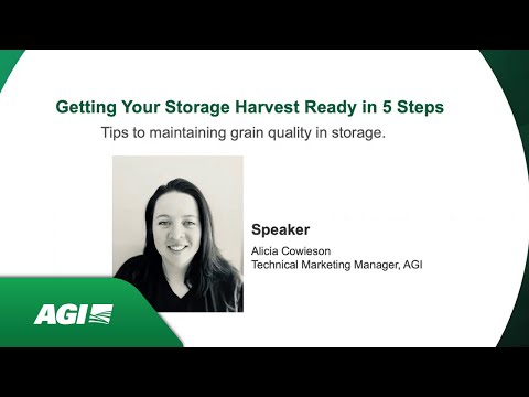 AGI Live - Getting Your Storage Harvest Ready in 5 Steps