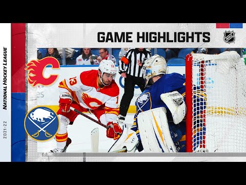 Flames @ Sabres 11/18/21 | NHL Highlights