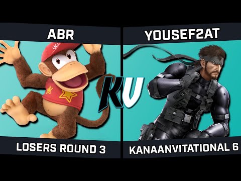 ABR (Diddy Kong) vs Yousef2AT (Snake) - KanaanVitational 6