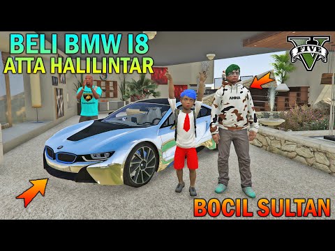 BOCAH SD BELI MOBIL ATTA HALILINTAR BMW I8 - GTA 5 SULTAN BOCIL