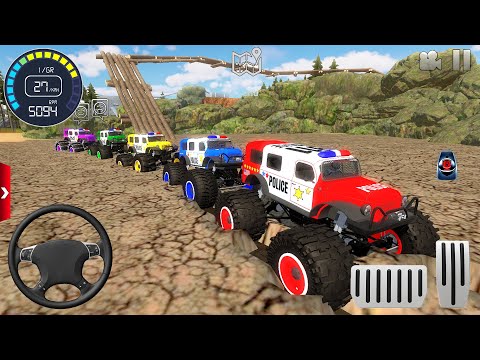 Offroad Monster Truck Driving SImulator #1 - Impossible Car Stunts Ramp Racing 3D - PC Gameplay
