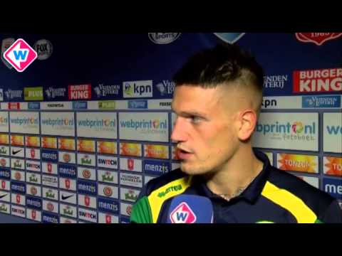 Reactie ADO-speler Vito Wormgoor na FC Twente - ADO Den Haag (1-4)