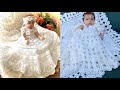 Most Beautiful Crochet White Princess Baby Dresses,क्रोशिया फ्रॉक,How to Crochet,Crochet  Dress