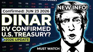 🚨 5 Minutes Ago: Dinar RV Confirmed by U.S. Treasury?! 💥 2026 Emergency Update!