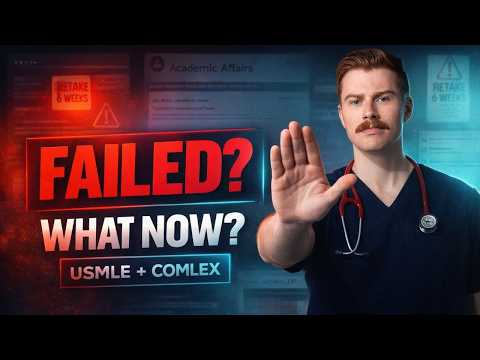Failed Comlex Level 1