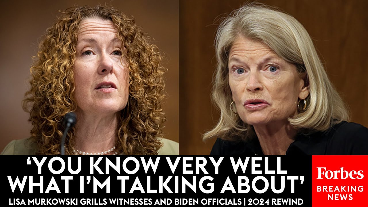 ‘It’s Not A Joke At All’: Lisa Murkowski Grills Witnesses And Biden Officials | 2024 Rewind