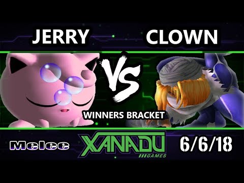 S@X 253 SSBM - Jerry (Jigglypuff) Vs. Clown (Sheik) - Smash Melee Winners Bracket