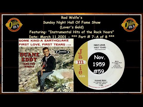 Lover's Gold Instrumentals Of Rock Years Pt 7A of 8 - WODE March 11 2001 Air Check