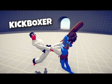 KICKBOXER 1 VS 1 UNITS - Totally Accurate Battle Simulator TABS