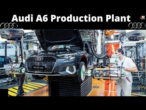 Audi A6 Production Plant Germany - Audi A6 Car Factory, Neckarsulm, Baden-Württemberg, Germany