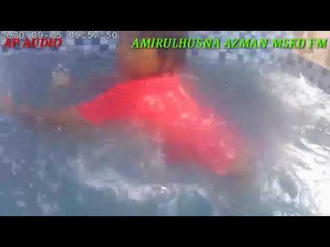 Mandi kolam di ruqayyah beach resort part 3!!!