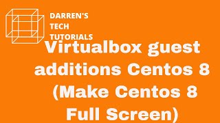 YouTube Thumbnail for Install Virtualbox guest additions on CentOs 8
