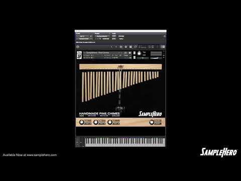Free Download Hand-Made Pinewood Chimes KONTAKT