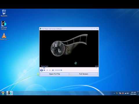 FLV Player Full Screen Software