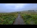 Driver S Eye View Welsh Highland Railway Rheilffordd Eryri Porthmadog To Caernarfon