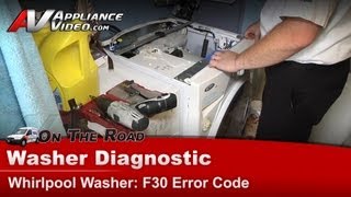 Whirlpool Washer Repair: F30 Error Code - Dispenser Actuator