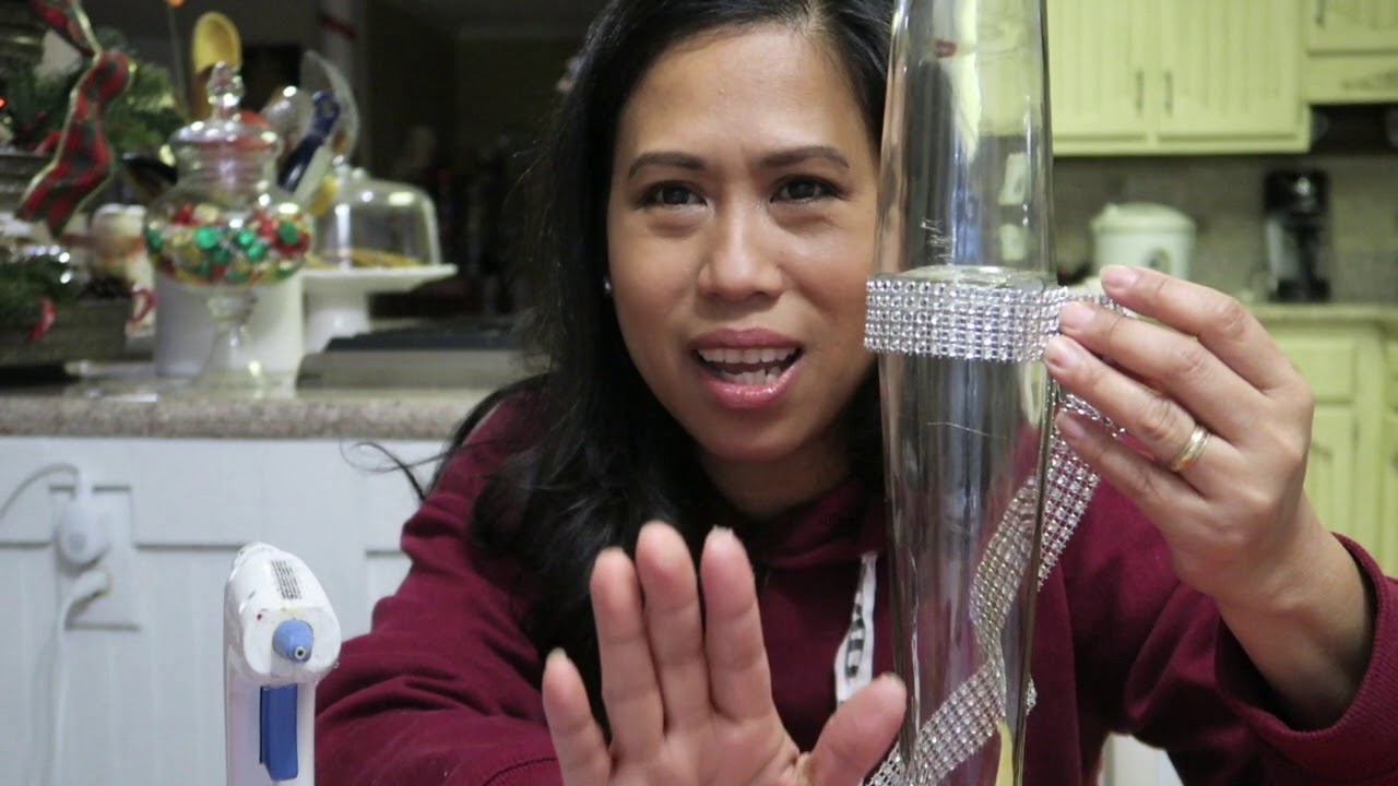 DIY-Masquerade Theme Inspired Table Centerpiece//Dollar Tree Decoration Ideas