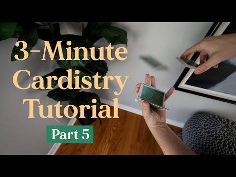 Beginner Cardistry / 3-Minute Tutorial - Part 5