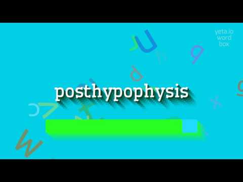 HOW TO PRONOUNCE POSTHYPOPHYSIS? #posthypophysis