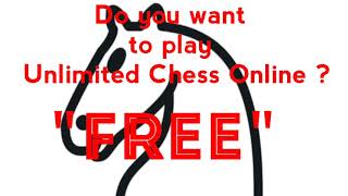 How to play unlimited free chess online