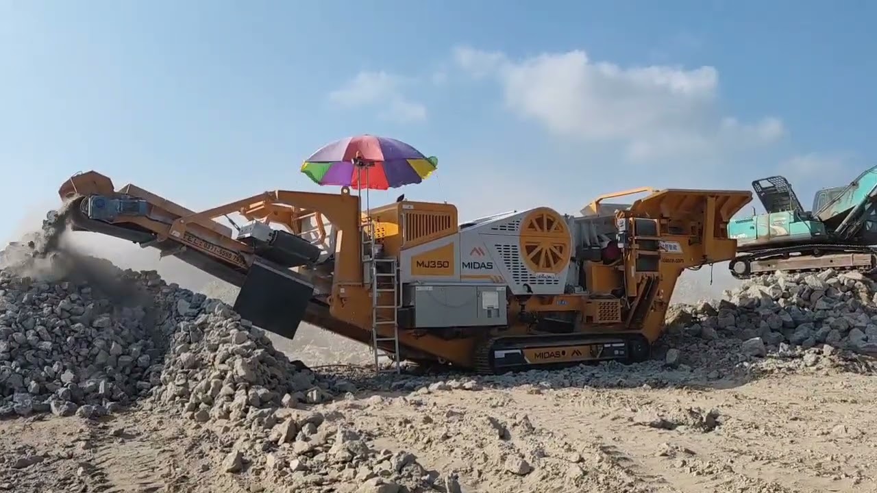 Hard Rock Crushing Project in Zhuhai