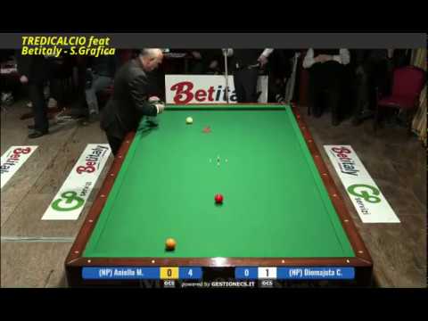 ANIELLO vs DIOMAJUTA - 2^PROVA BILIARDO BTP 2016/17 CASERTA
