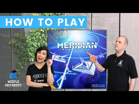 Meridian: Empire in Space Board Game - How to Play