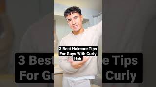 Best Haircare Tips For Guys With Curly Hair!