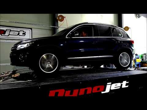VW Tiguan 2.0 TDI BMT Dyno Test ECU Upgrade 162hp