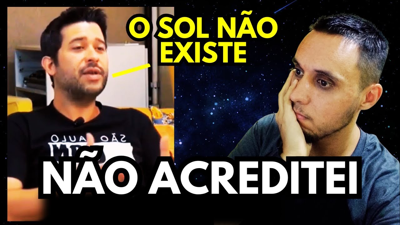 ENSINEI UM TERRAPLANISTA: O Sol é feito de Hélio?