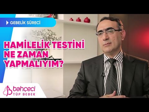 Hamilelik testini ne zaman yapmalıyım? – Prof. Dr. Ümit Göktolga
