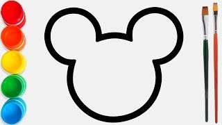 الرسم والتلوين للأطفال كيفية رسم حاسوب محمول - الهاتف الذكي