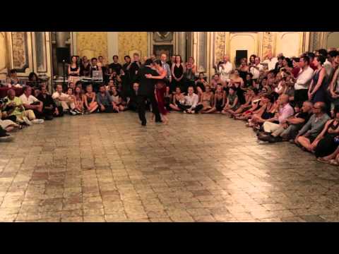  Miguel Angel Zotto  and  Daiana Guspero  are  dancing  at  Catania Tango Festival  in  2014