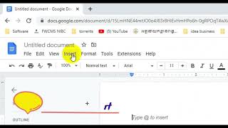 How to insert Tick symbol in Google Docs