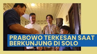 Senang Diundang Anak Jokowi, Prabowo Subianto Puji-puji Kinerja Gibran di Solo: Saya Sangat Terkesan