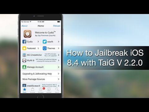 How to Jailbreak iOS 8.4 using TaiG Jailbreak - iPhone Hacks