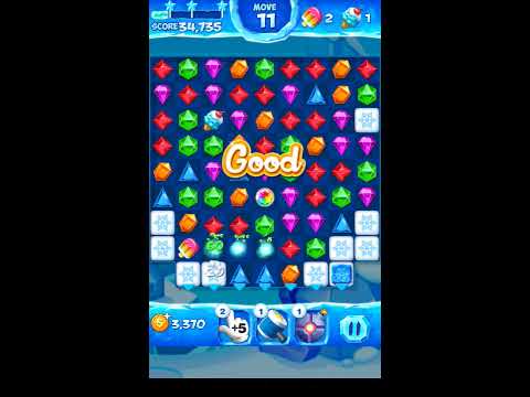 Jewel Pop Mania:Match 3 Puzzle Level 178 ( Ice Cream Town Episode ) - Walkthrough ( No Booster )