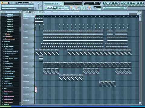 DJjarosław - Gangsta rap beat in FL Studio 10