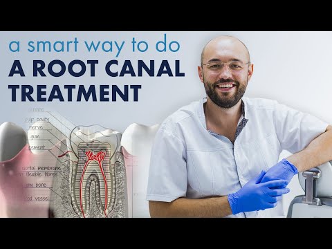 A smart way to do a root canal treatment. Srew retained dantistry