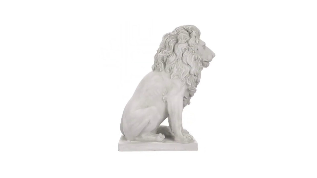 Lion of Florence Sentinel Statue Video