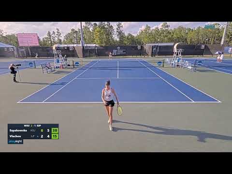 Lydia Vlachou v Szpakowska Martyna - IUP v WSU - 12.5.23 (last points)