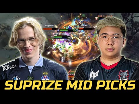 YOPAJ VS TOPSON - SUPRIZE MID PICKS DOTA 2